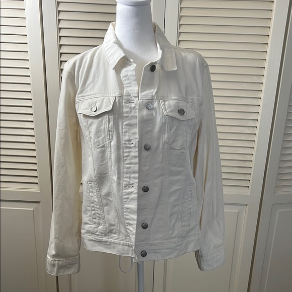 Women White Denim Jacket 2026.Old Navy | Jackets & Coats | Old Navy Womens White Denim Jacket | Poshmark